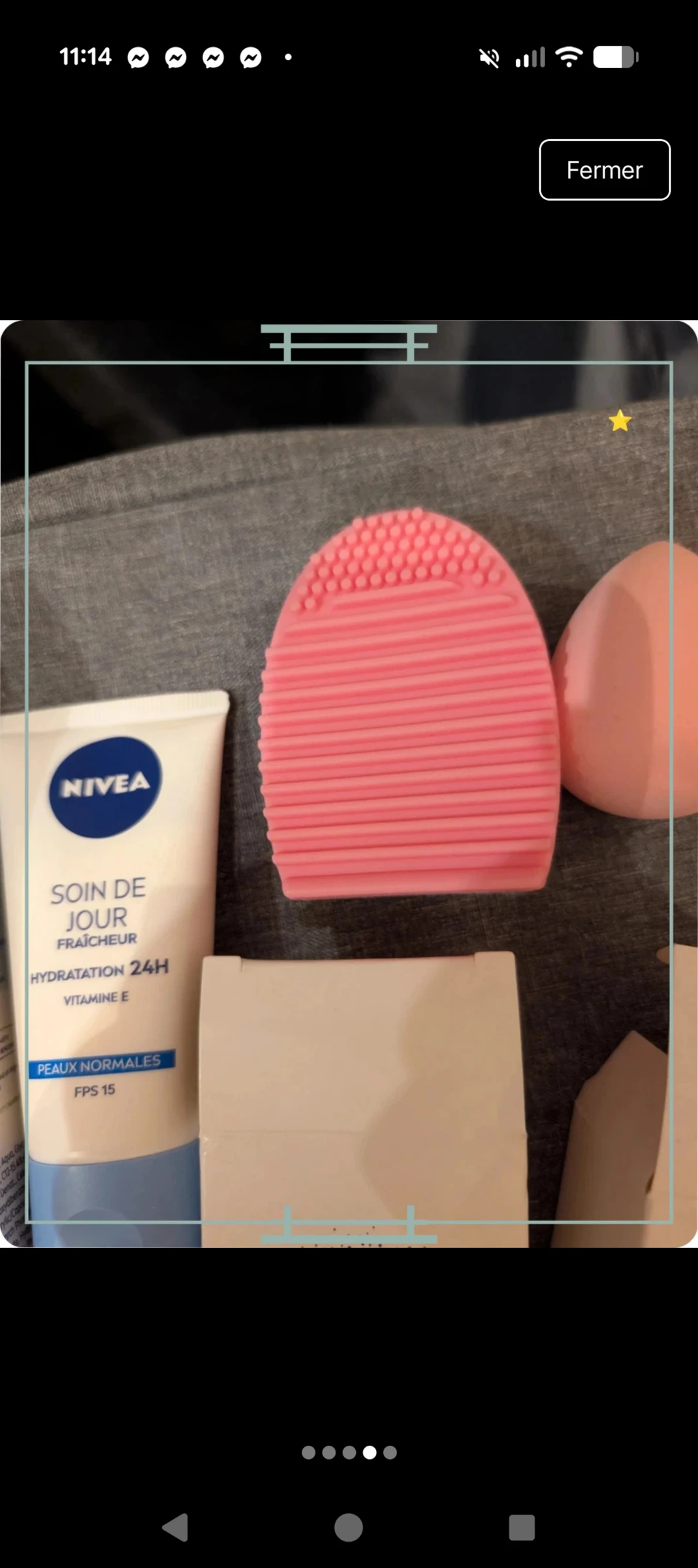 Lot zorg voor gezicht Nivea + make-up accessoires (Nieuw) – photo 4